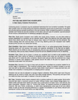 Potting and repotting houseplants