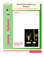 Spelt for human health and nutrition