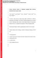 Primary structural variation in Anaplasma marginale Msp2 efficiently generates immune escape variants