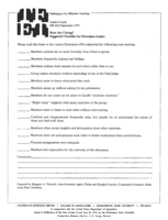 Leader's Guide: How am I doing? Suggested checklist for discussion leader