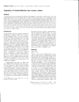 Vegetation of Coastal Marshes near Juneau, Alaska