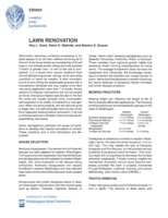 Yards and gardens: Lawn renovation