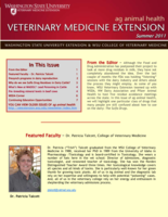 Veterinary Medicine Extension Newsletter, Summer 2011