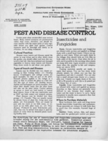 Pests and disease control