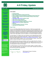 4-H Friday Update, August 11, 2017