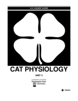 Cat Physiology (Leader Guide)