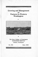 Growing and management of pastures in western Washington