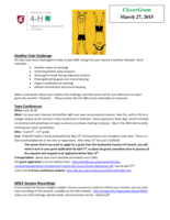 CloverGram, March 27, 2015