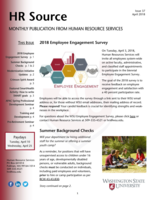 HR Source Newsletter, April 2018
