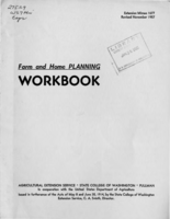 Farm and home planning workbook