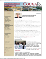 CougaRx Alumni Newsletter, April 2015