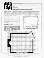 Planning the room arrangement for a meeting in a home