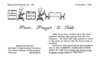 From freezer to table