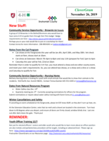 CloverGram, November 26, 2019