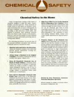 Chemical safety in the home