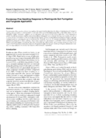 Ponderosa pine seedling response to planting-site soil fumigation and fungicide application