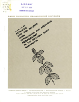 Estimated costs and returns when establishing and producing peppermint in the Columbia Basin, Washington