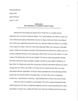 Railroaded: Race Relations in Twentieth-Century Oregon