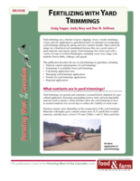 Fertilizing with yard trimmings