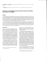 Proximity to a stand edge influences growth of advance and planted Pacific silver fir seedlings