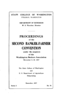 Proceedings of the Second Banker-Farmer Convention