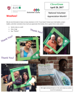 CloverGram, April 28, 2017