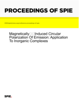 Magnetically Induced Circular Polarization of Emission: Application to Inorganic Complexes