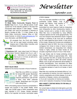 Walla Walla County Extension Newsletter, September 2016