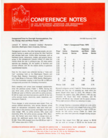 Campground prices for overnight accommodation, day use, storage, boat and motor rentals, 1977