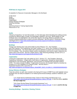 RCM News, August 2010