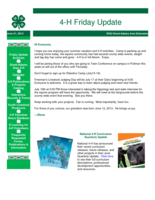 4-H Friday Update, June 21, 2013