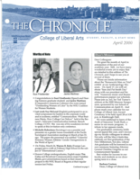 The Chronicle, April 2000
