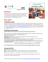 CloverGram, November 9, 2018