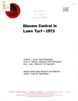 Disease control in lawn turf--1973