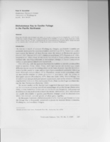 Dichotomous Key to Conifer Foliage in the Pacific Northwest