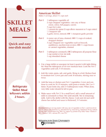 Skillet meals : quick and easy one-dish meals!.
