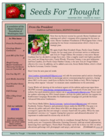Seeds for Thought, November 2016