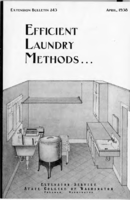 Efficient laundry methods...