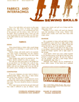 Fabrics and interfacings