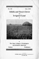 Alfalfa and sweet clover on irrigated land