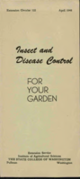 Insect and disease control for your garden