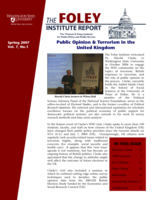 Foley Institute Report, Spring 2007