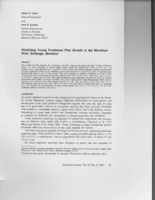 Predicting Young Ponderosa Pine Growth in the Blackfoot River Drainage, Montana