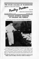 Common external parasites of chickens and turkeys