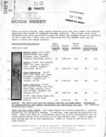 Soil guide sheet: Pasco