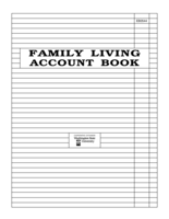 Family living account book