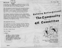Building active citizens: The community 4-H committee