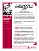 El Crecimiento y la Forma de Guiar a Los Ninos
