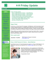 4-H Friday Update, May 15, 2020