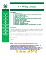 4-H Friday Update, April 11, 2014